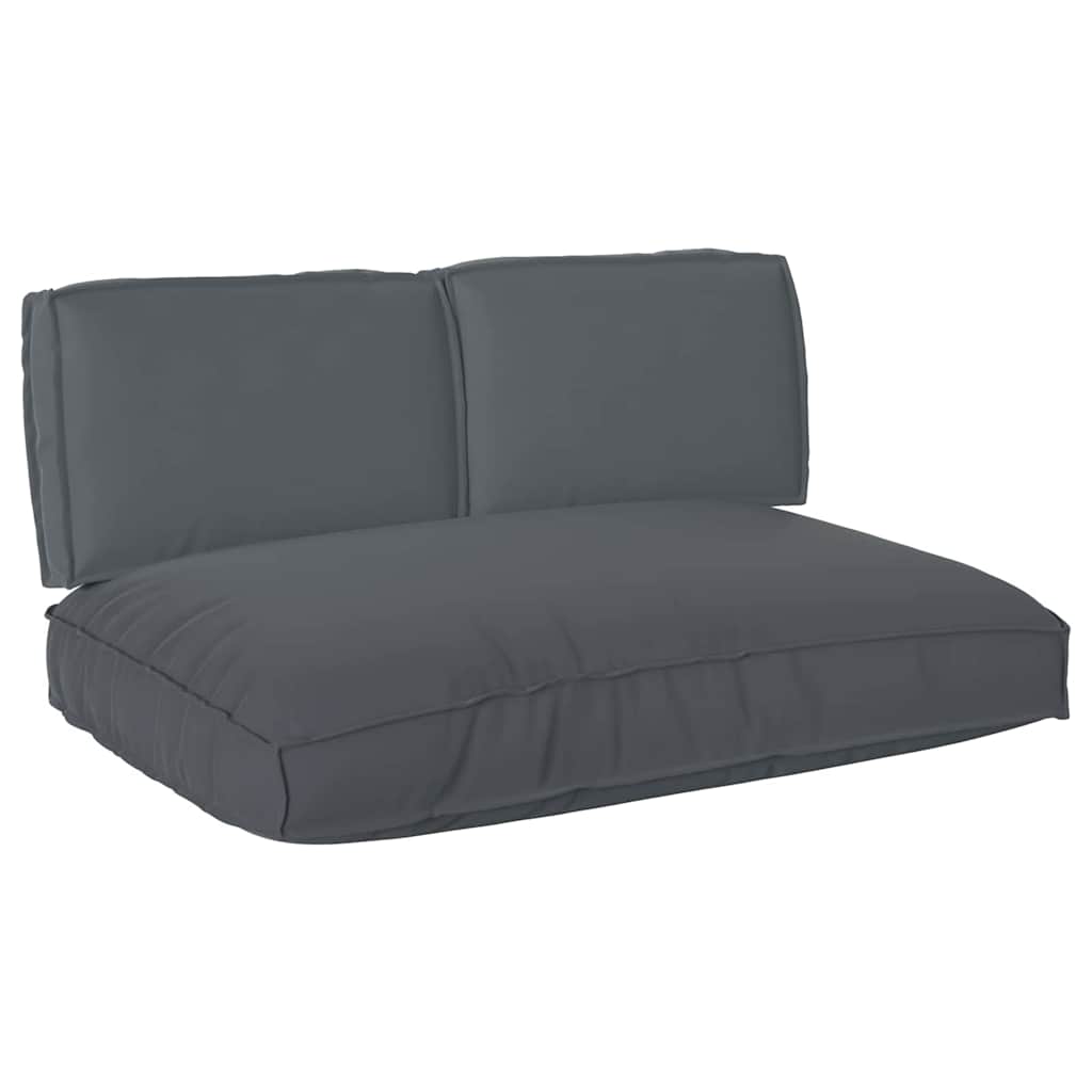 Pudesæt Oxford stof Antracit 120 x 80 x 52 cm