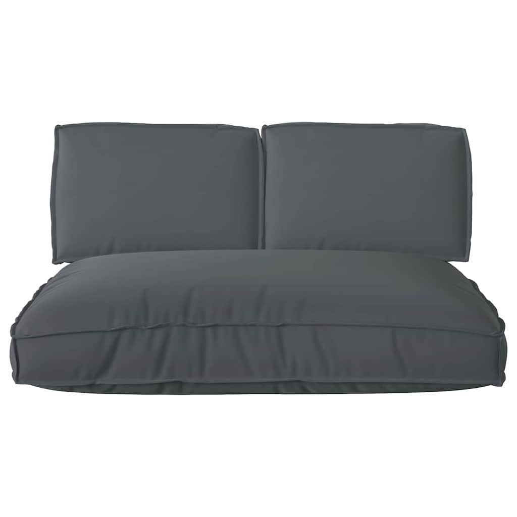 Pudesæt Oxford stof Antracit 120 x 80 x 52 cm