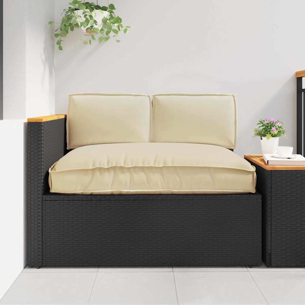 Pudesæt Oxford stof Beige 120 x 80 x 52 cm