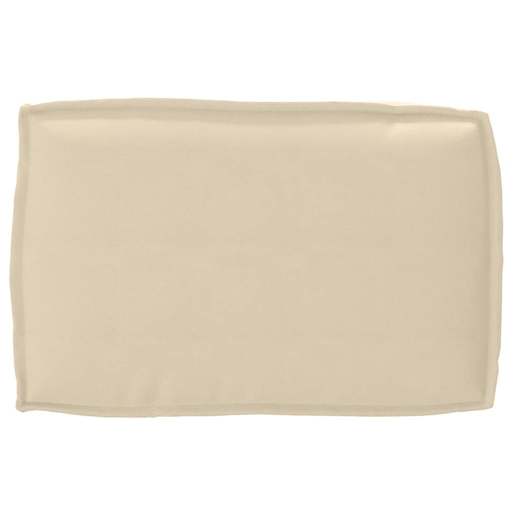 Pudesæt Oxford stof Beige 120 x 80 x 52 cm