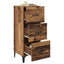 Sideboard Gammelt træ 34,5 x 34 x 90 cm Konstrueret træ