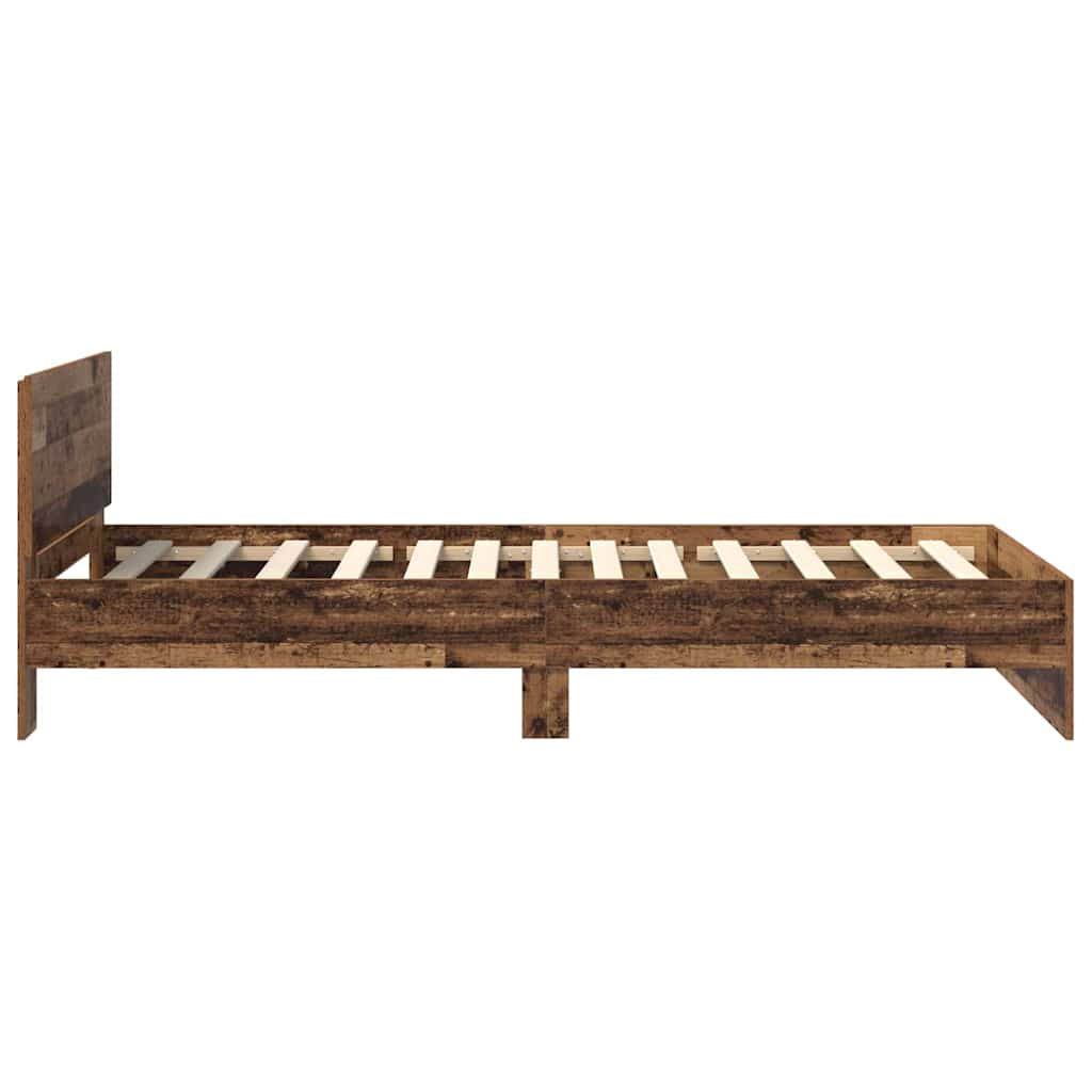 Sengestel Gammelt træ 90 x 190 cm Konstrueret træ