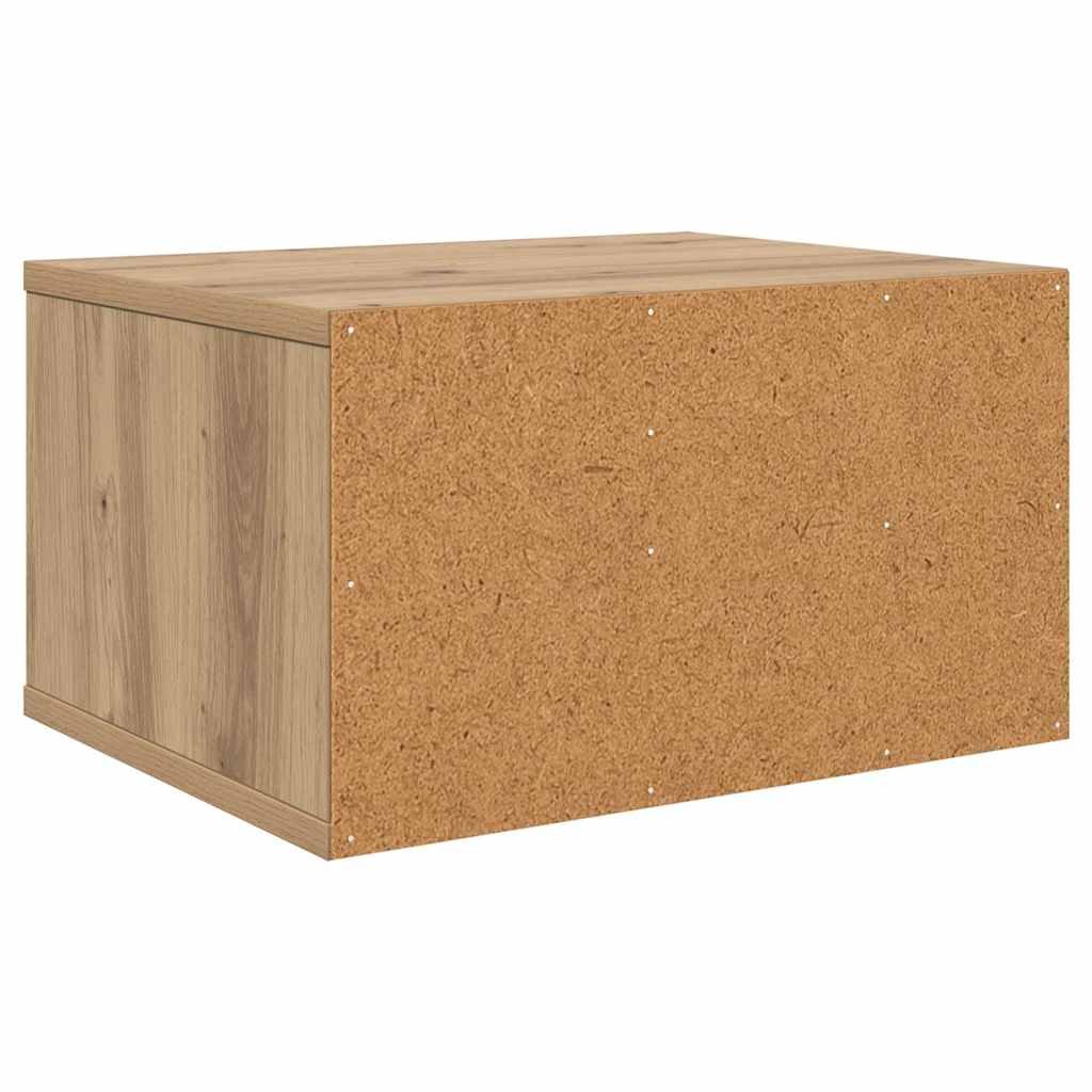 Printerstand Artisan Egetræ 40 x 32 x 24 cm Konstrueret træ