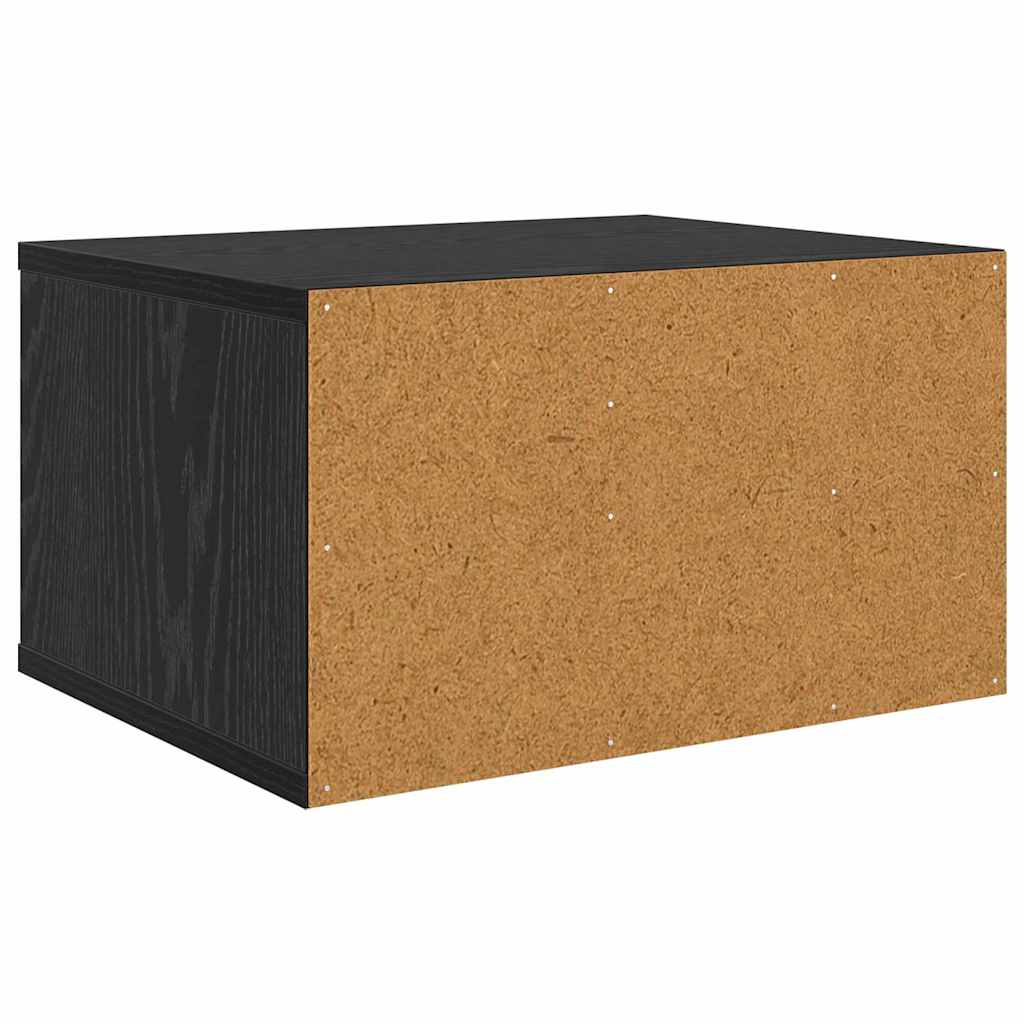 Printerstand Sort eg 40 x 32 x 24 cm Konstrueret træ