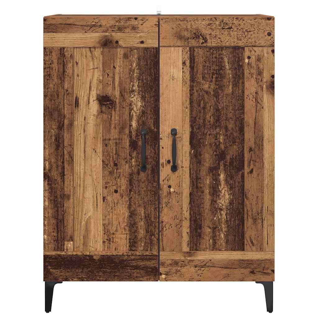 Sideboard Gammelt træ 69,5 x 34 x 90 cm Konstrueret træ