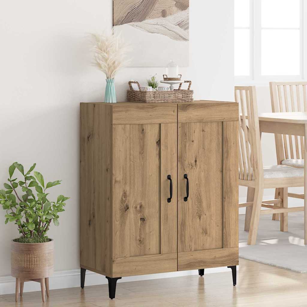 Sideboard Artisan Egetræ 69,5 x 34 x 90 cm Konstrueret træ