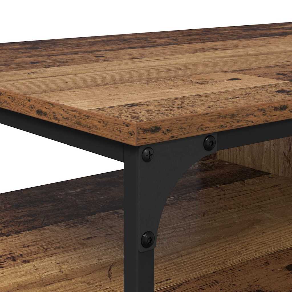 Sofabord Gammelt træ 100 x 50 x 45 cm Konstrueret træ