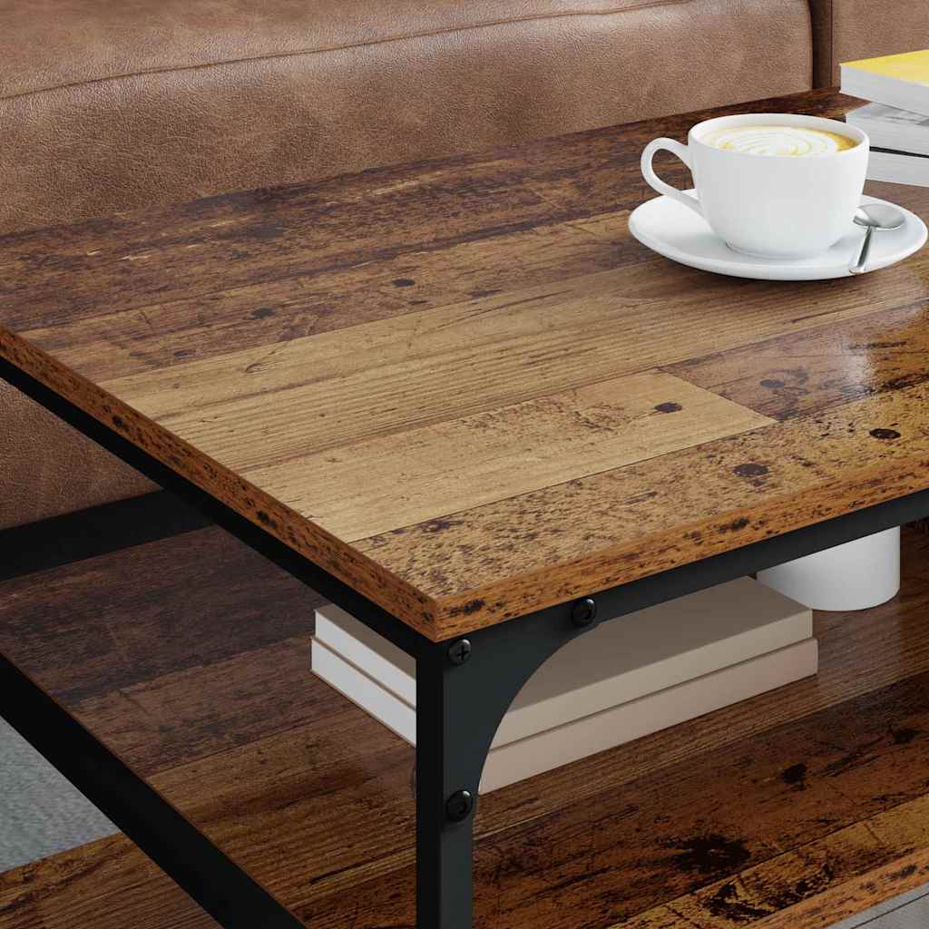 Sofabord Gammelt træ 100 x 50 x 45 cm Konstrueret træ
