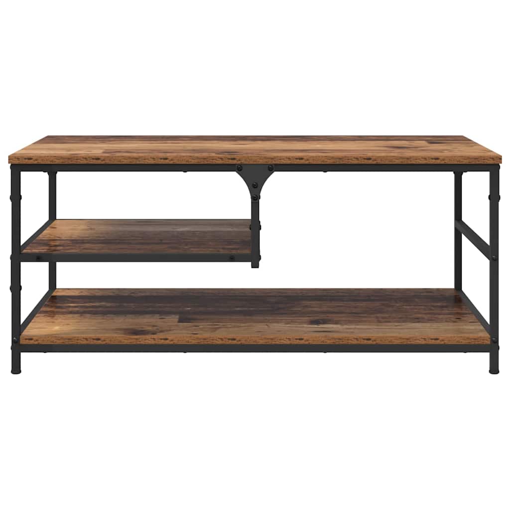 Sofabord Gammelt træ 90 x 49 x 40 cm Konstrueret træ