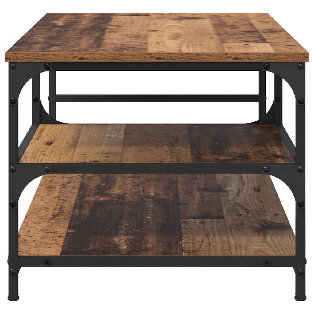Sofabord Gammelt træ 90 x 49 x 40 cm Konstrueret træ