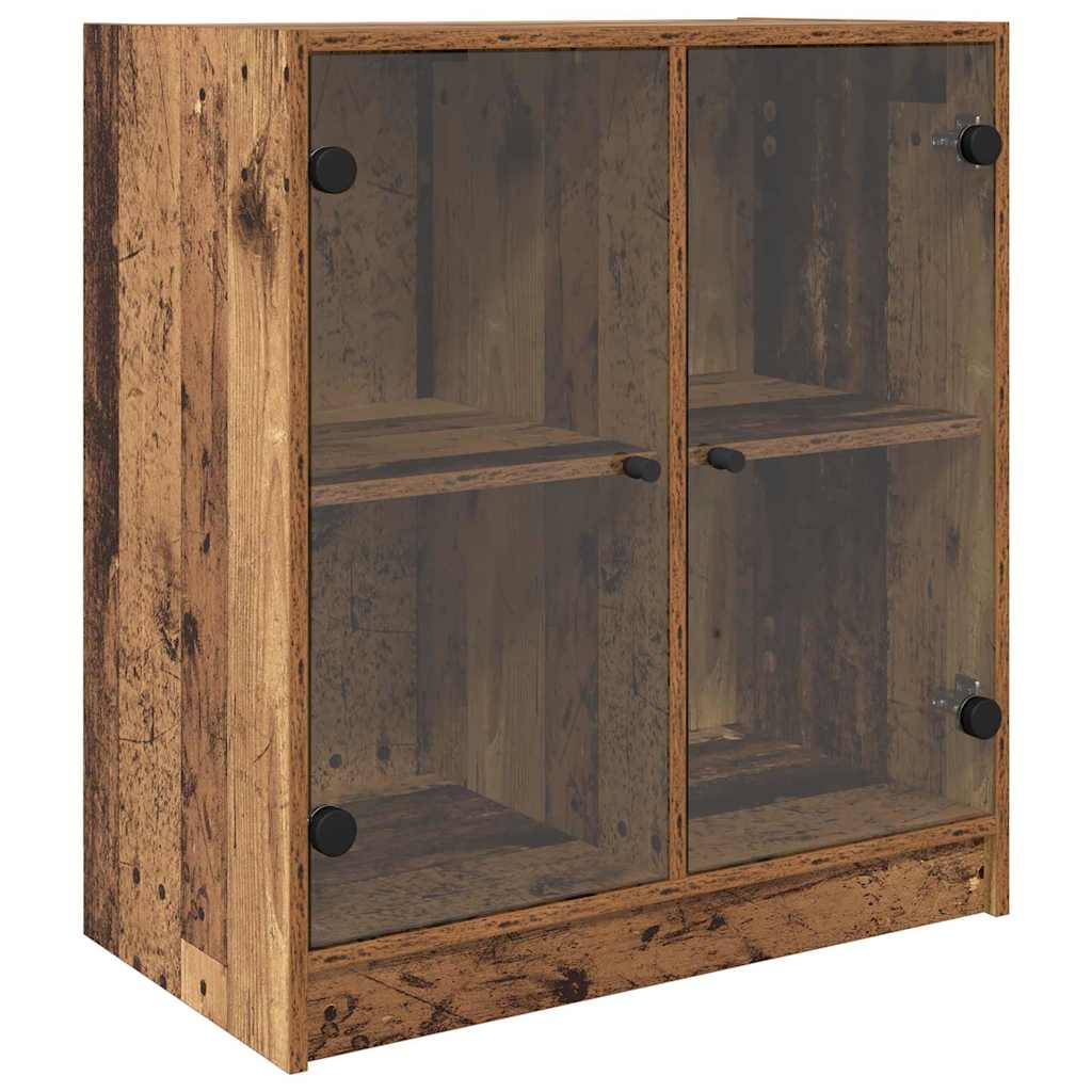 Sideskab Gammelt træ 68 x 37 x 75,5 cm Konstrueret træ