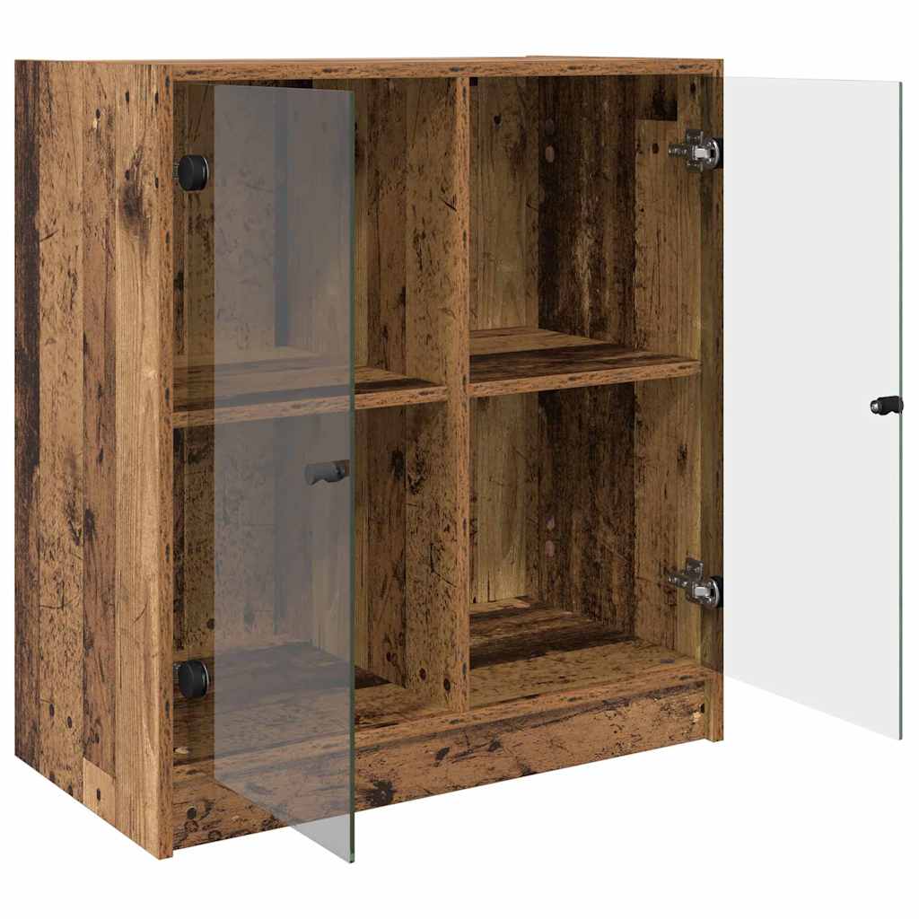 Sideskab Gammelt træ 68 x 37 x 75,5 cm Konstrueret træ