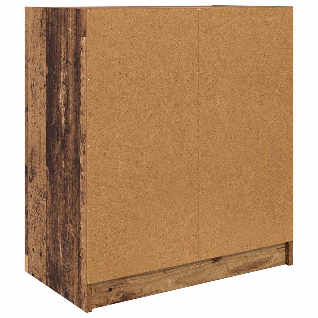 Sideskab Gammelt træ 68 x 37 x 75,5 cm Konstrueret træ