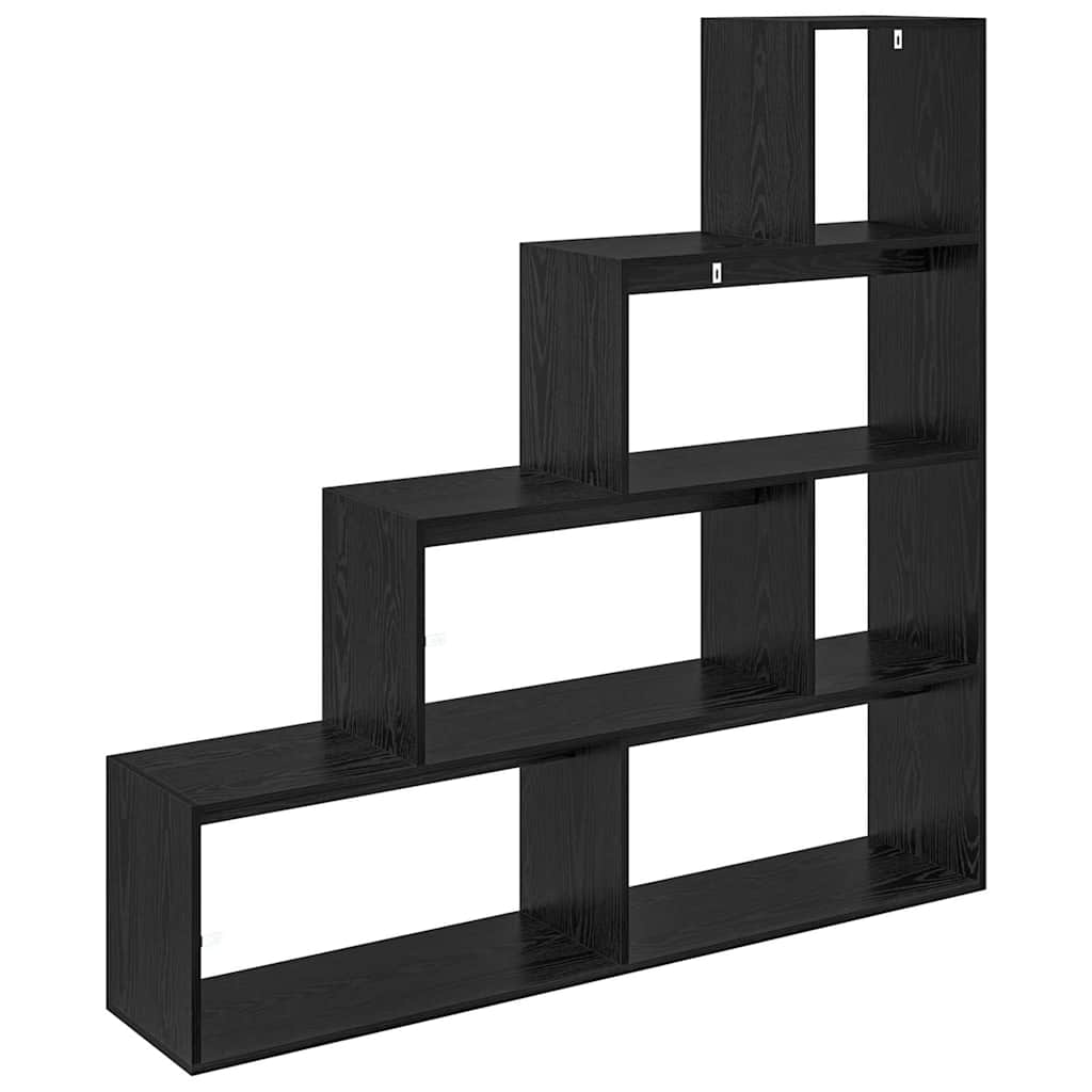 Rumdivider boghylde 143,5 x 29 x 143,5 cm Konstrueret træ