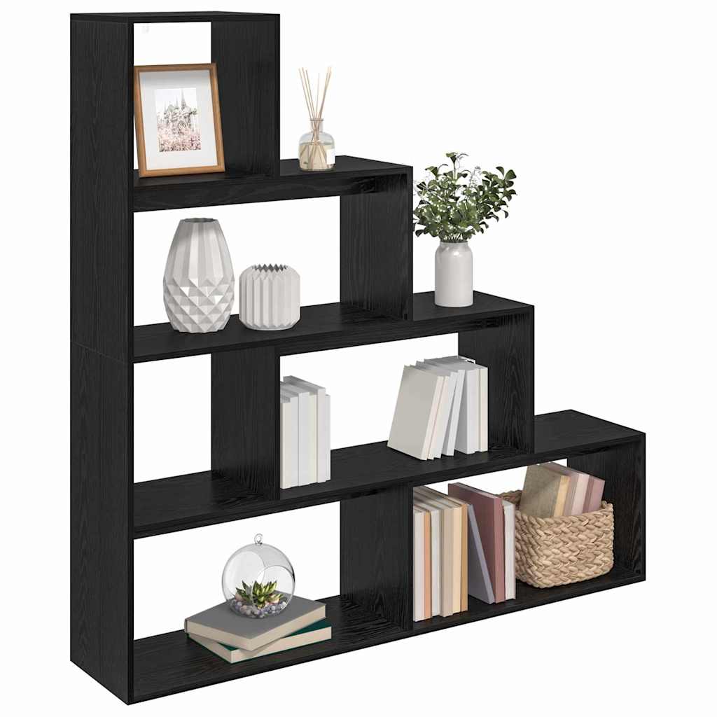 Rumdivider boghylde 143,5 x 29 x 143,5 cm Konstrueret træ