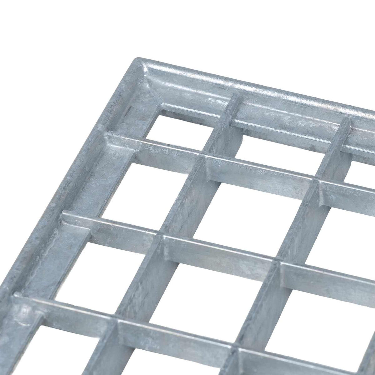 Gitter Sølv 80 x 40 x 2 cm Hot-Dip Galvaniseret Stål