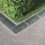 Gitter Sølv 80 x 40 x 2 cm Hot-Dip Galvaniseret Stål