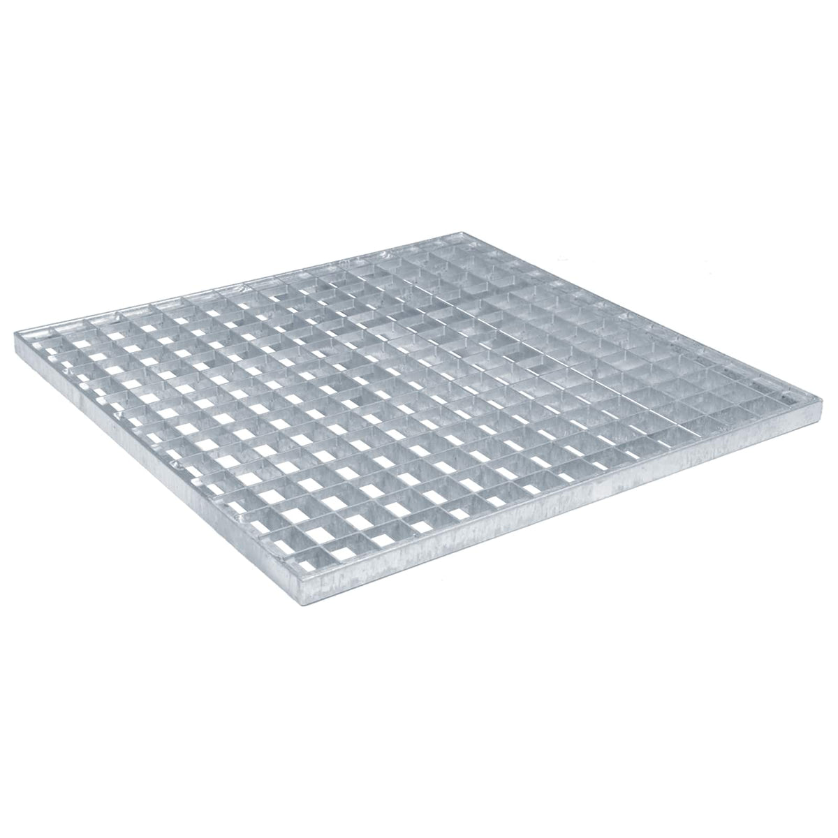 Gitter Sølv 50 x 50 x 2 cm Hot-Dip Galvaniseret Stål