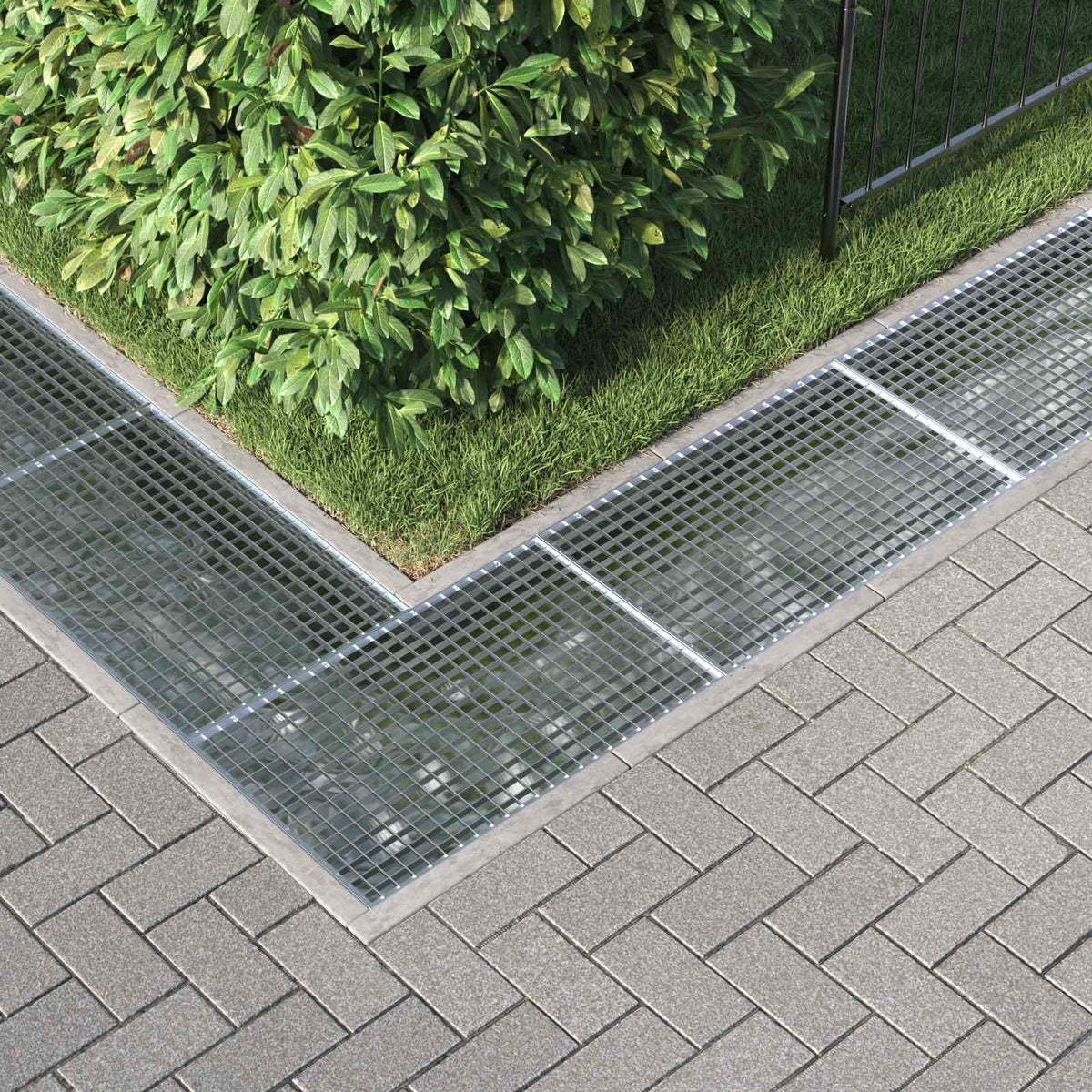 Gitter Sølv 80 x 50 x 2 cm Hot-Dip Galvaniseret Stål