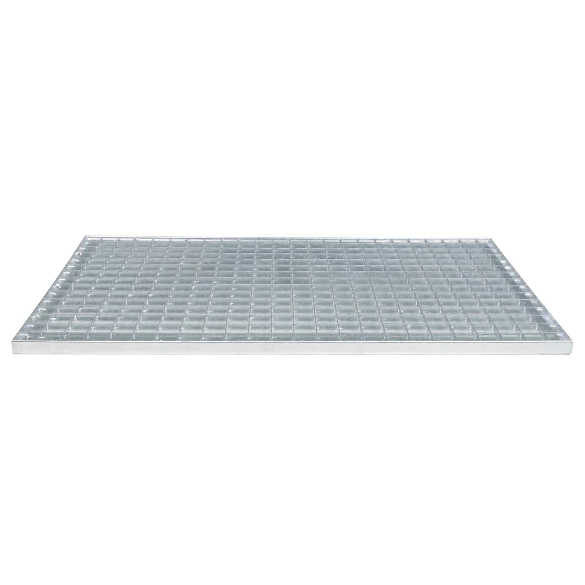 Gitter Sølv 80 x 50 x 2 cm Hot-Dip Galvaniseret Stål