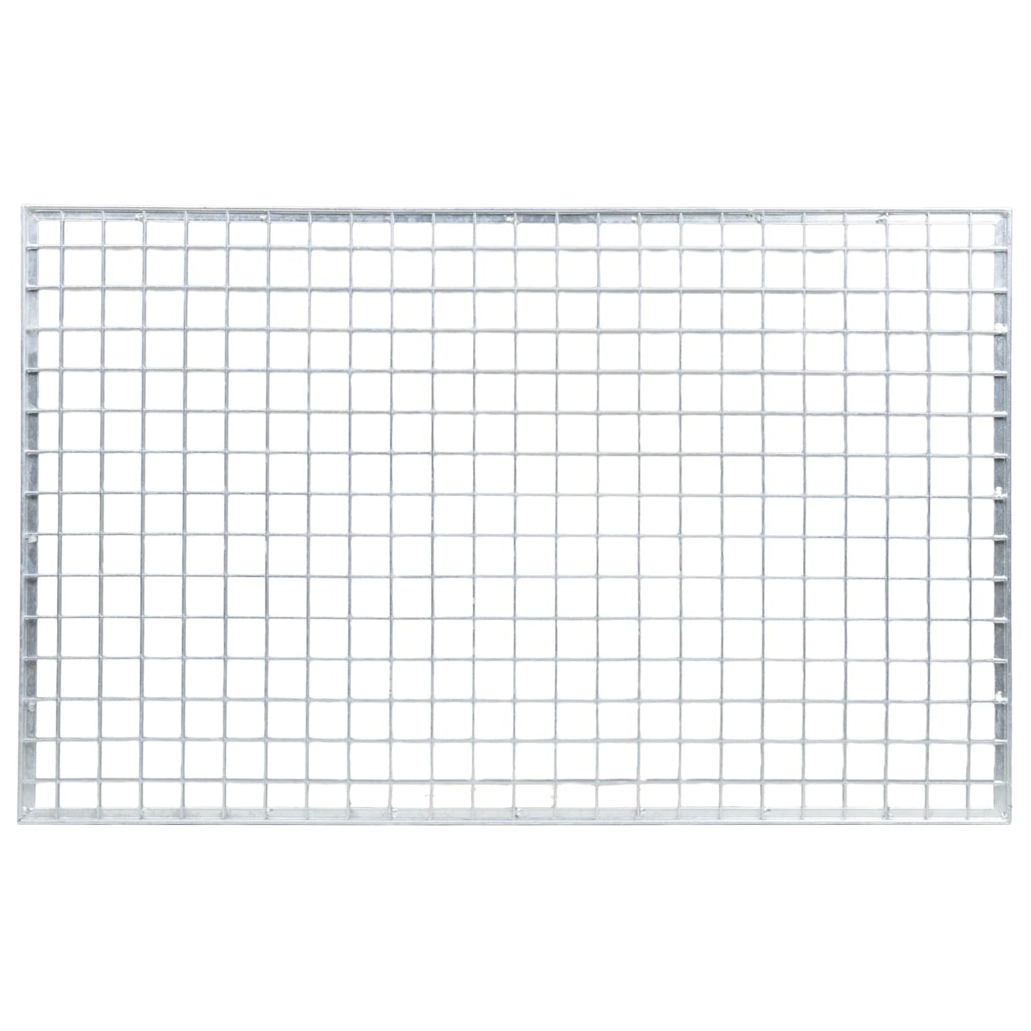 Gitter Sølv 80 x 50 x 2 cm Hot-Dip Galvaniseret Stål