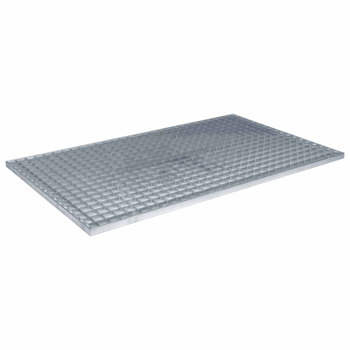 Gitter Sølv 100 x 60 x 2 cm Hot-Dip Galvaniseret Stål