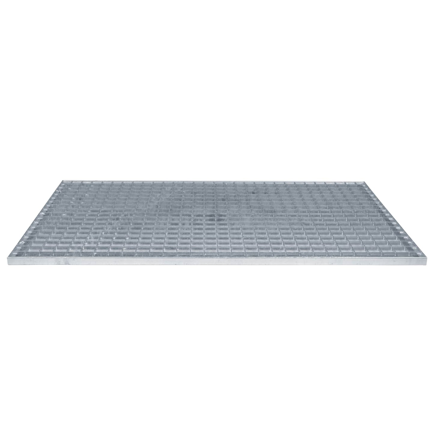 Gitter Sølv 100 x 60 x 2 cm Hot-Dip Galvaniseret Stål
