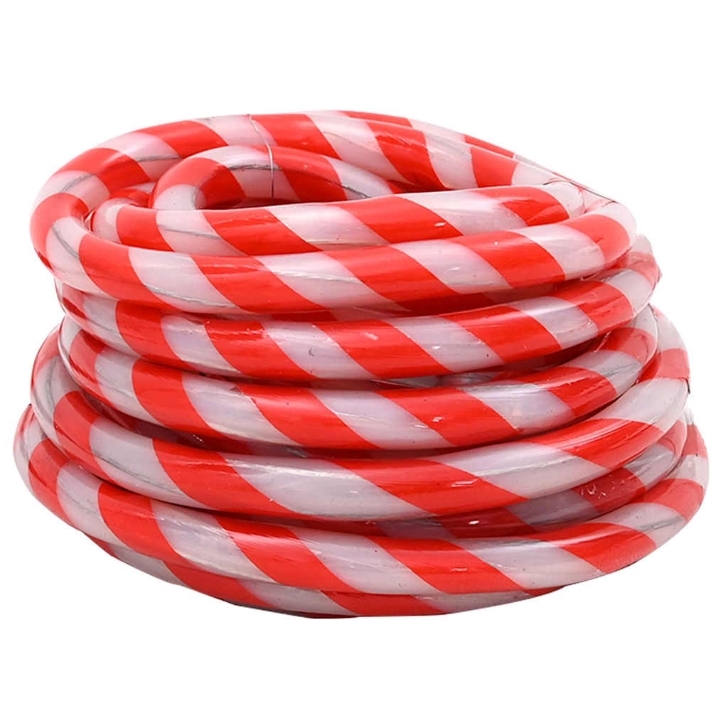 Sejllys med reblys Varm hvid 10 m PVC