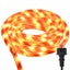 Sejllys med reblys Varm hvid 100 m PVC