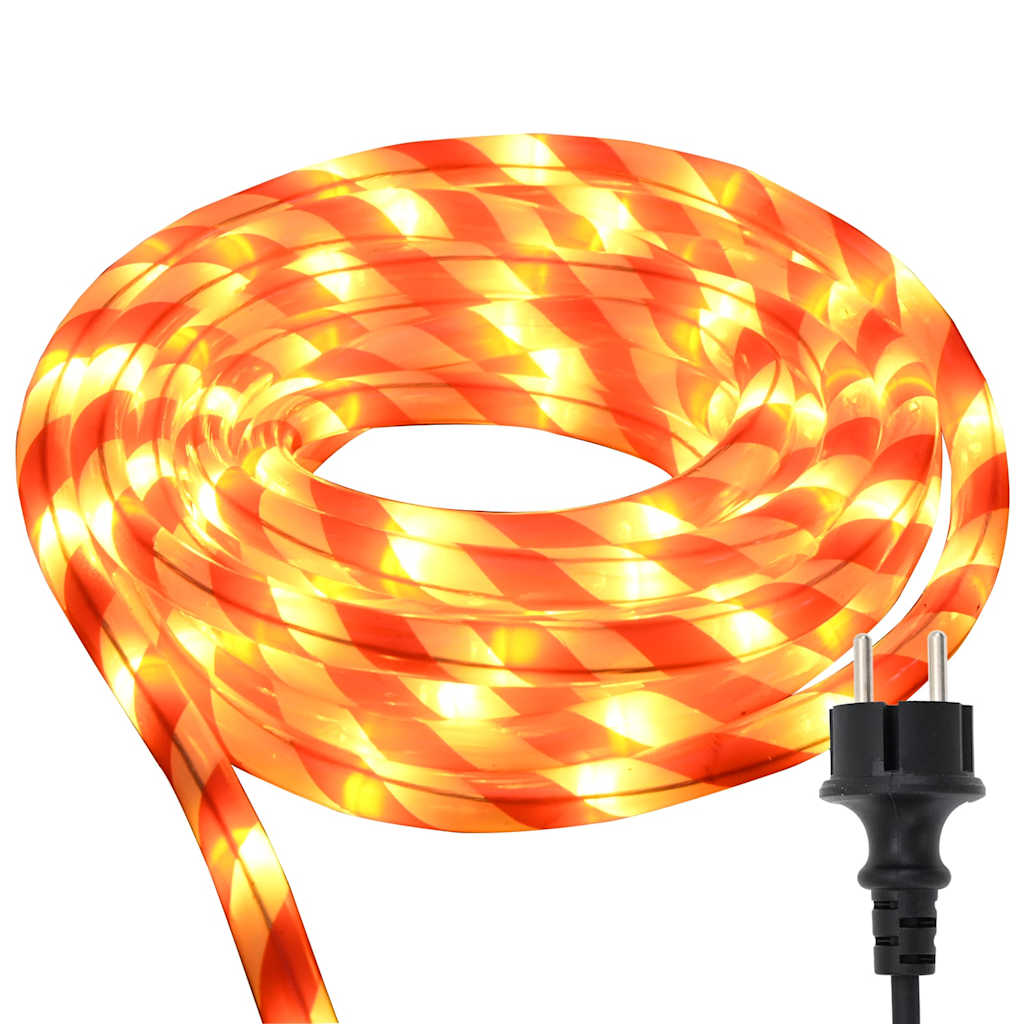Sejllys med reblys Varm hvid 100 m PVC