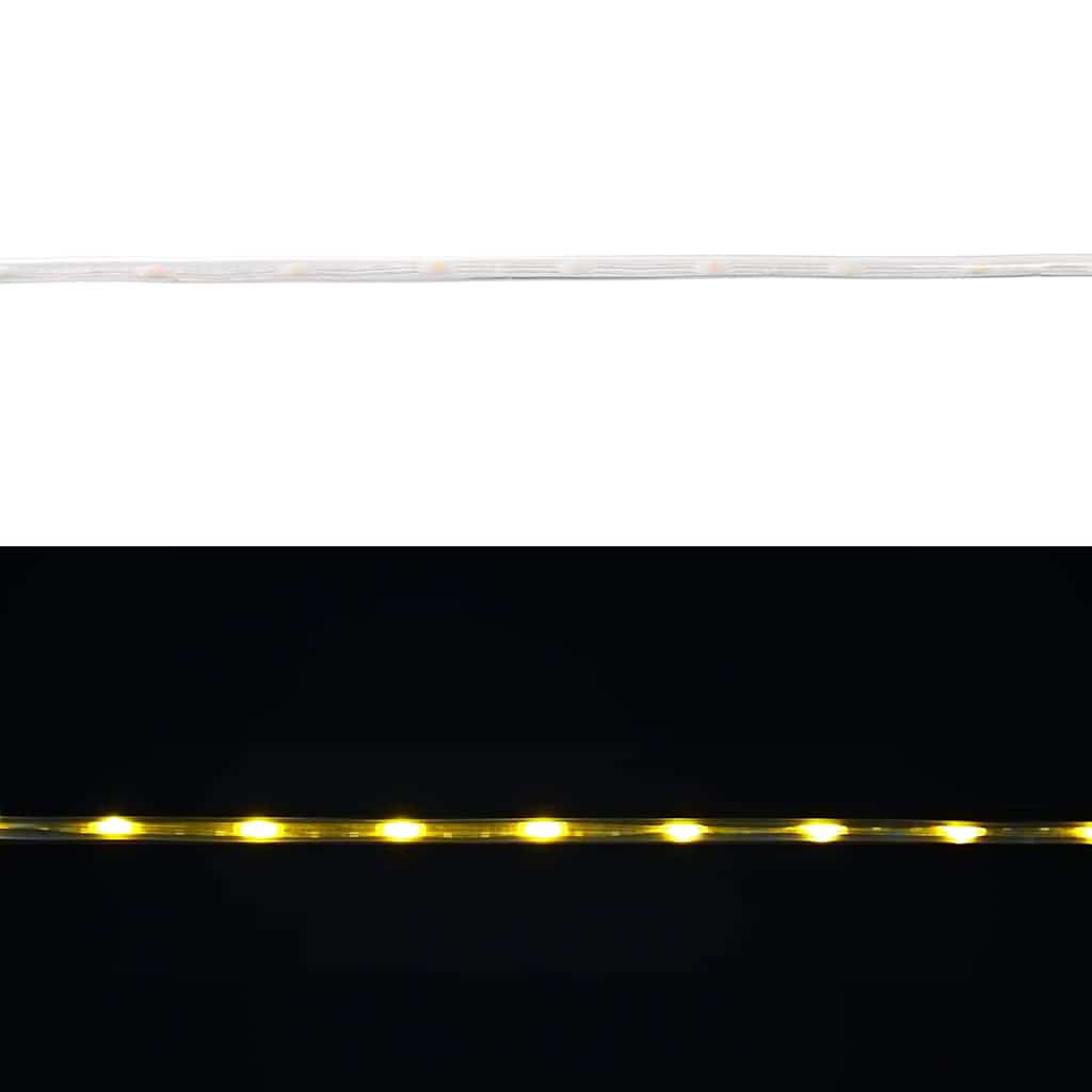 Sejllys med 120 LED'er Varm hvid 5 m PVC