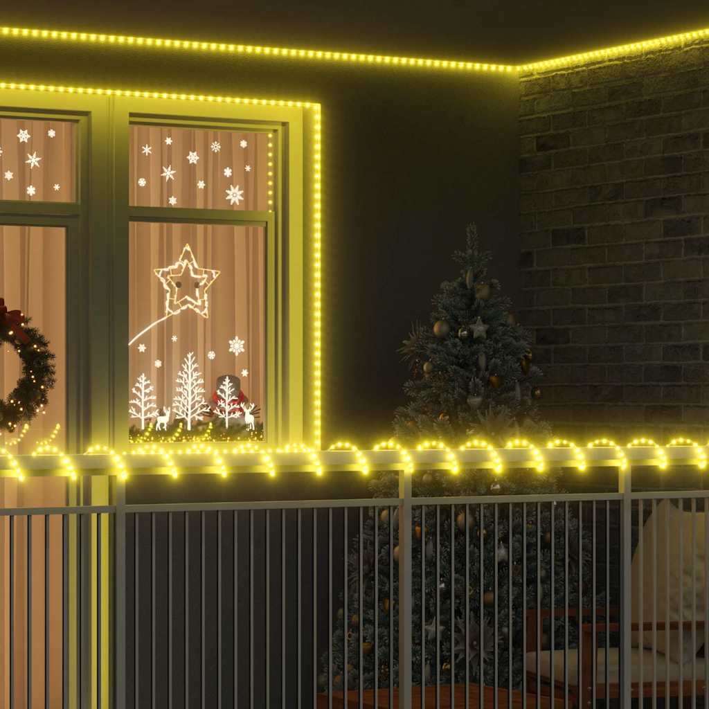 Sejllys med 480 LED'er Varm hvid 20 m PVC