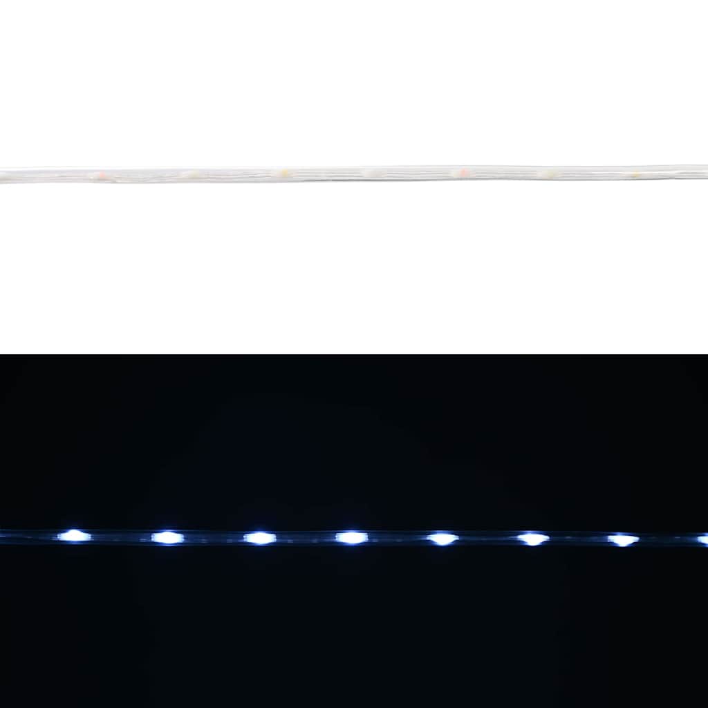 Sejllys med 240 LED'er Kold Hvid 10 m PVC