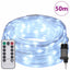 Sejllys med 1200 LED'er Kold Hvid 50 m PVC