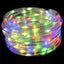Sejllys med 240 LED'er Flerfarvet 10 m PVC