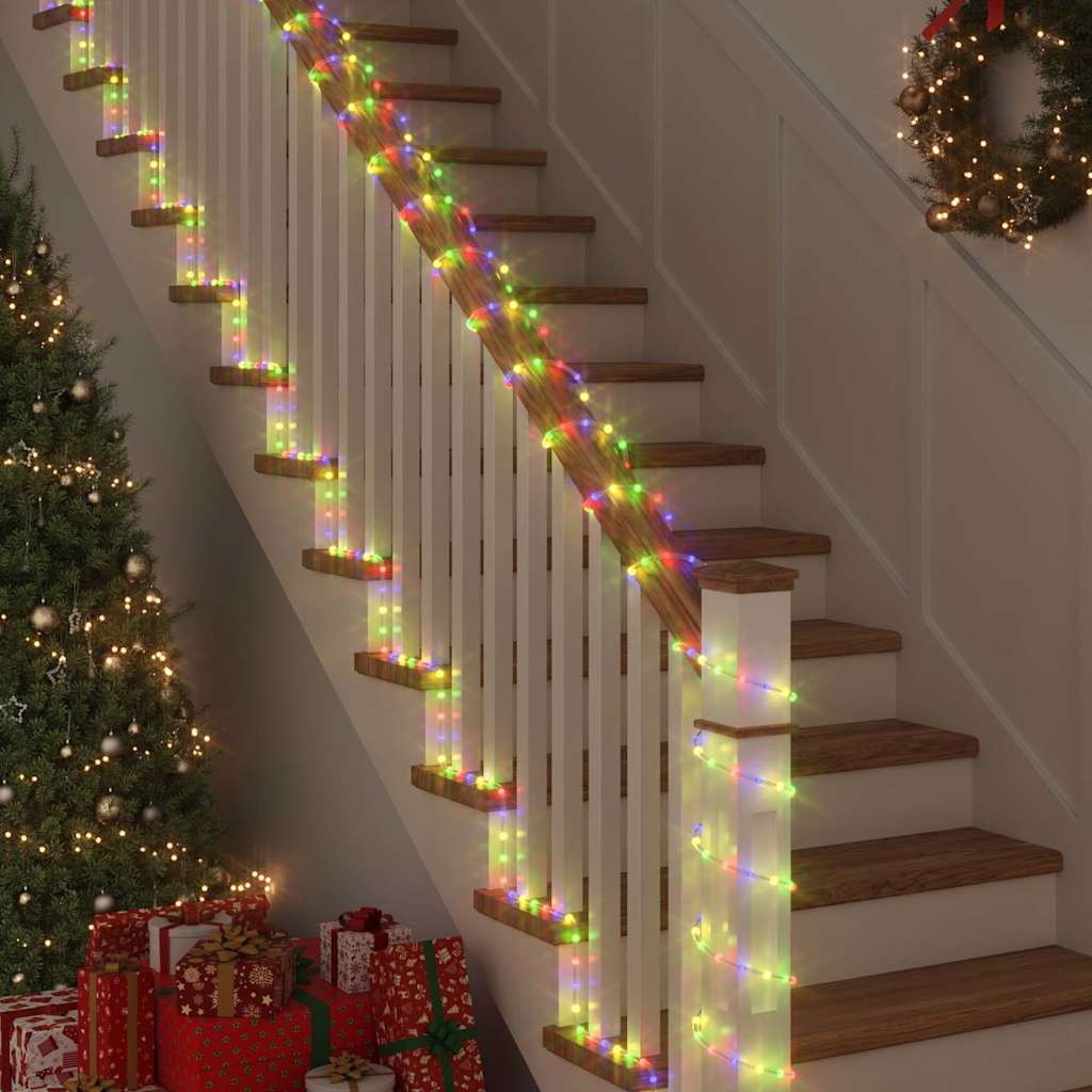 Sejllys med 480 LED'er Flerfarvet 20 m PVC