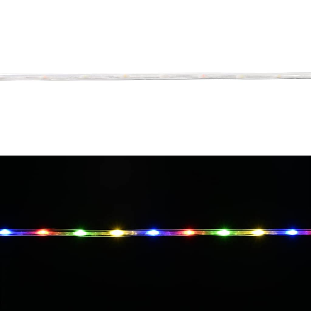 Sejllys med 1200 LED'er Flerfarvet 50 m PVC