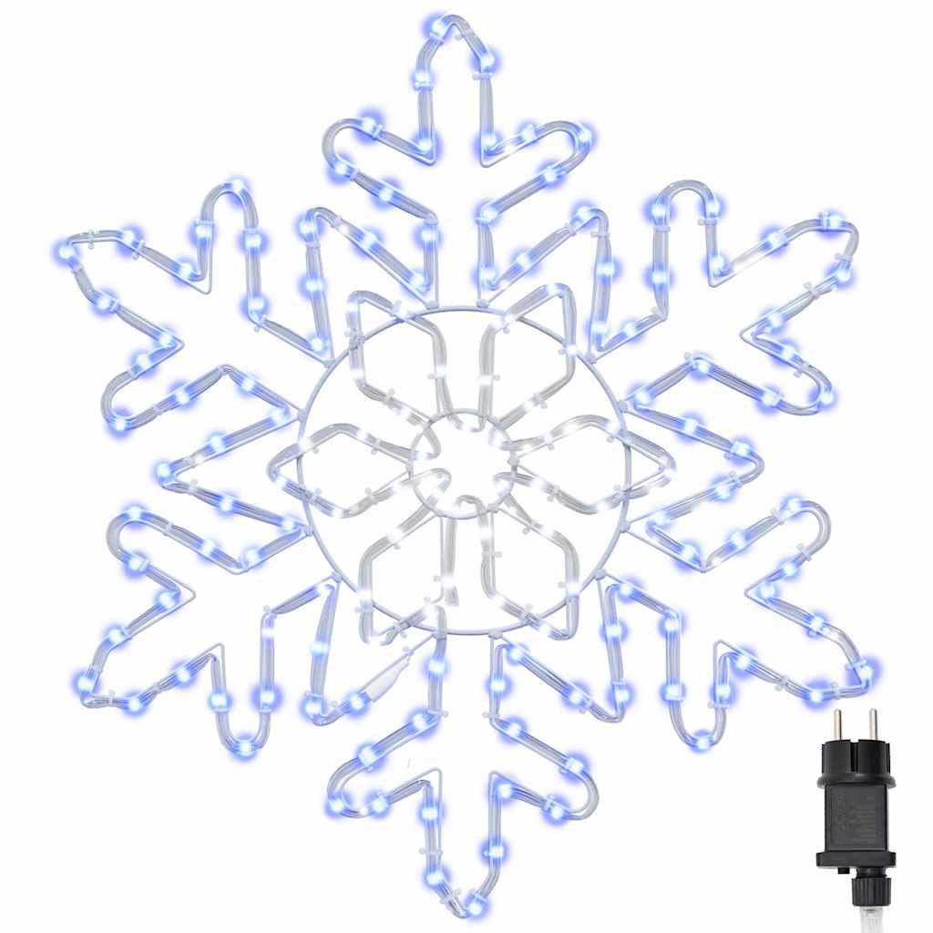 Juletarget 156 LED'er Blå 55,5 x 55,5 x 0,75 cm PVC