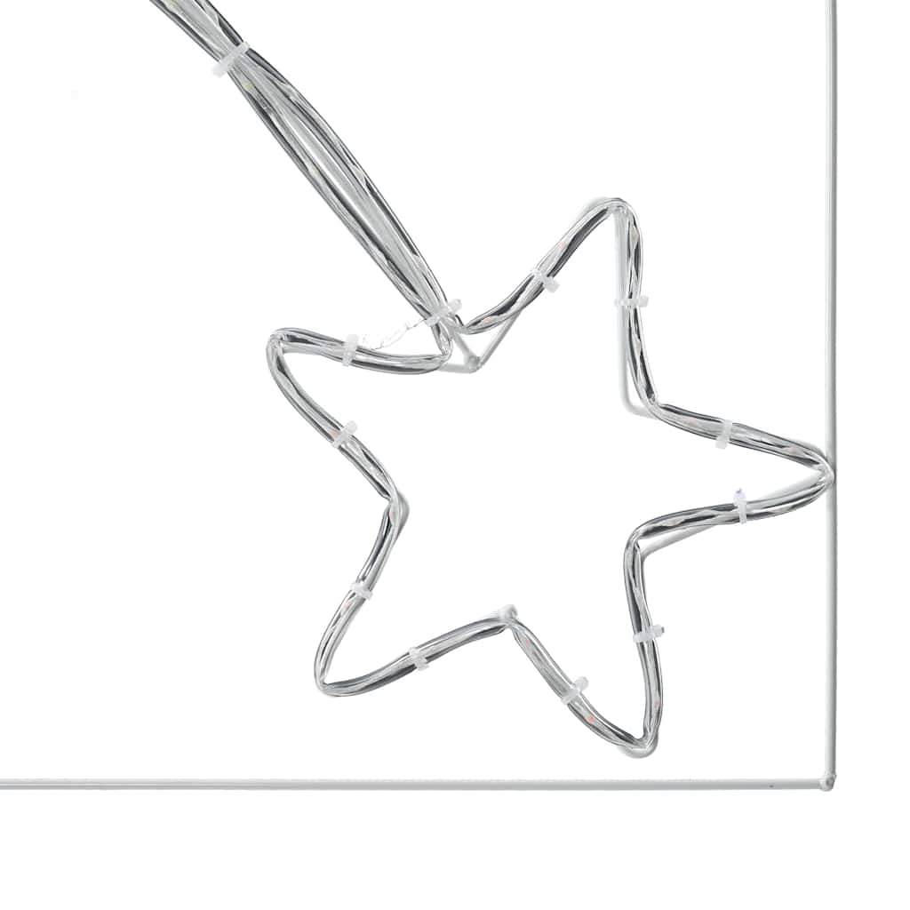 Jule Stjerne 432 LED'er Flerfarvet 182 x 58 cm PVC