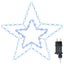 Jule Stjerne 72 LED'er Kold Hvid 51,5 x 50 x 0,65 cm Jern