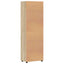 Highboard FLORIN 60 x 35 x 182 cm Sonoma eg Konstrueret træ