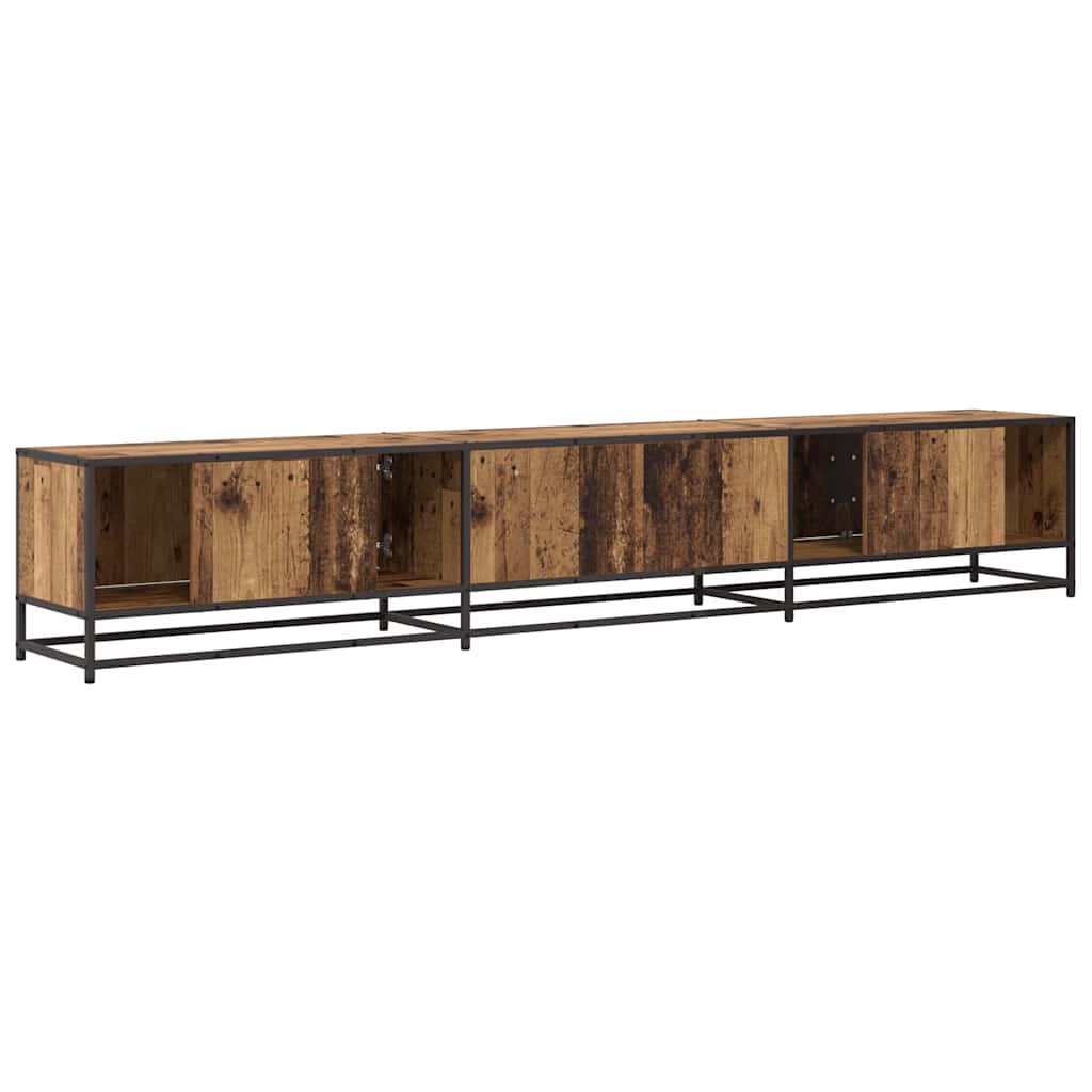 TV Enheder 240 x 35 x 41 cm Gammelt træ Konstrueret træ