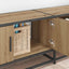 TV Enheder 240 x 35 x 41 cm Artisan Egetræ Konstrueret træ
