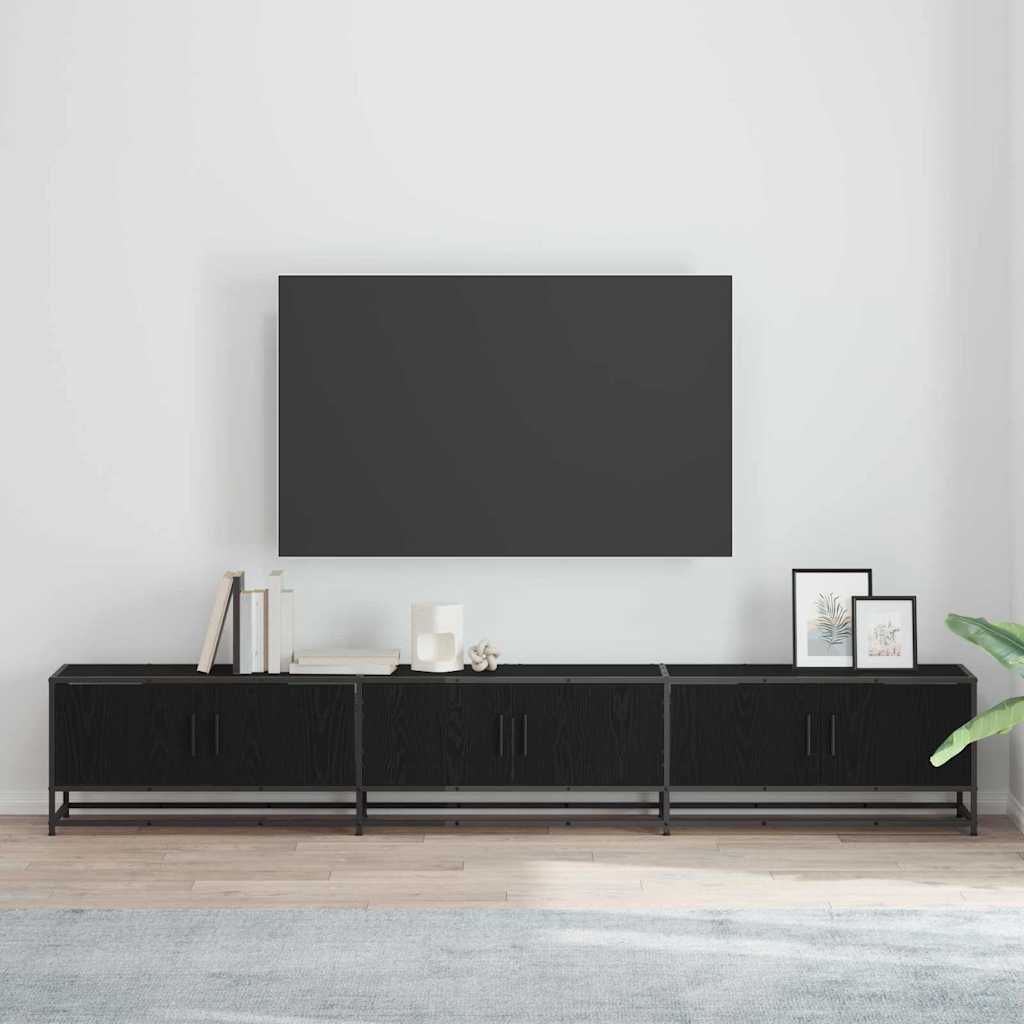 TV Enheder 240 x 35 x 41 cm Sort eg Konstrueret træ