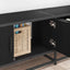 TV Enheder 240 x 35 x 41 cm Sort eg Konstrueret træ