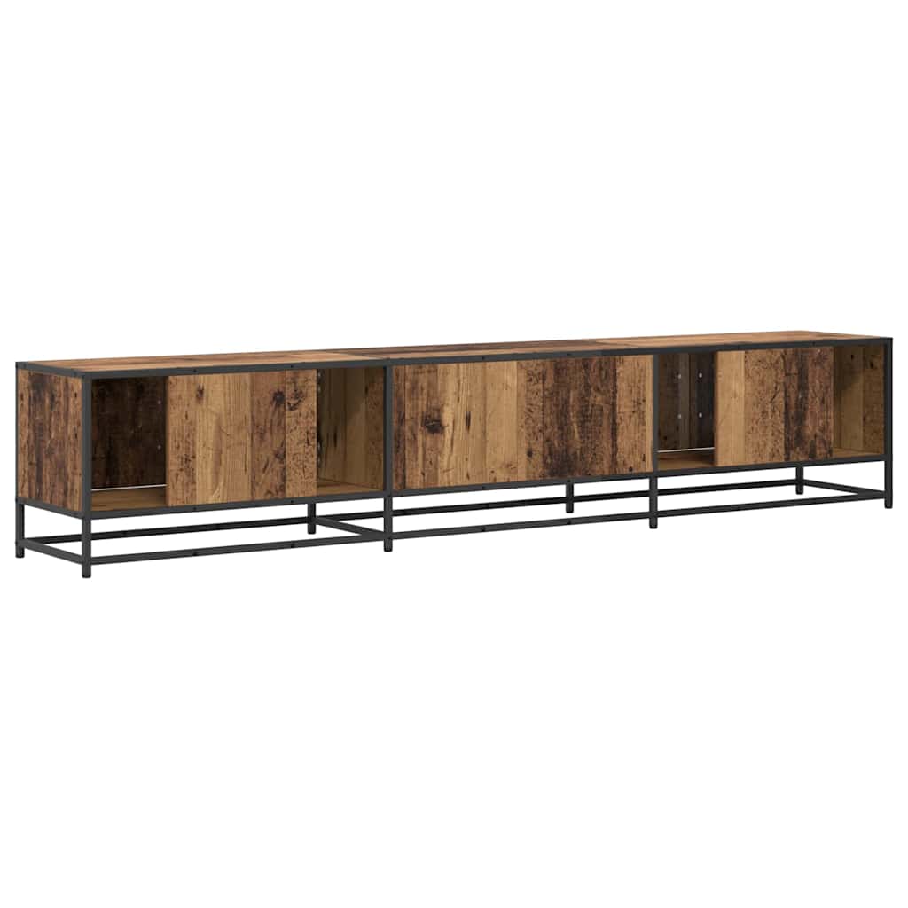 TV Enheder 210 x 35 x 41 cm Gammelt træ Konstrueret træ
