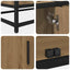 TV Enheder 210 x 35 x 41 cm Artisan Egetræ Konstrueret træ