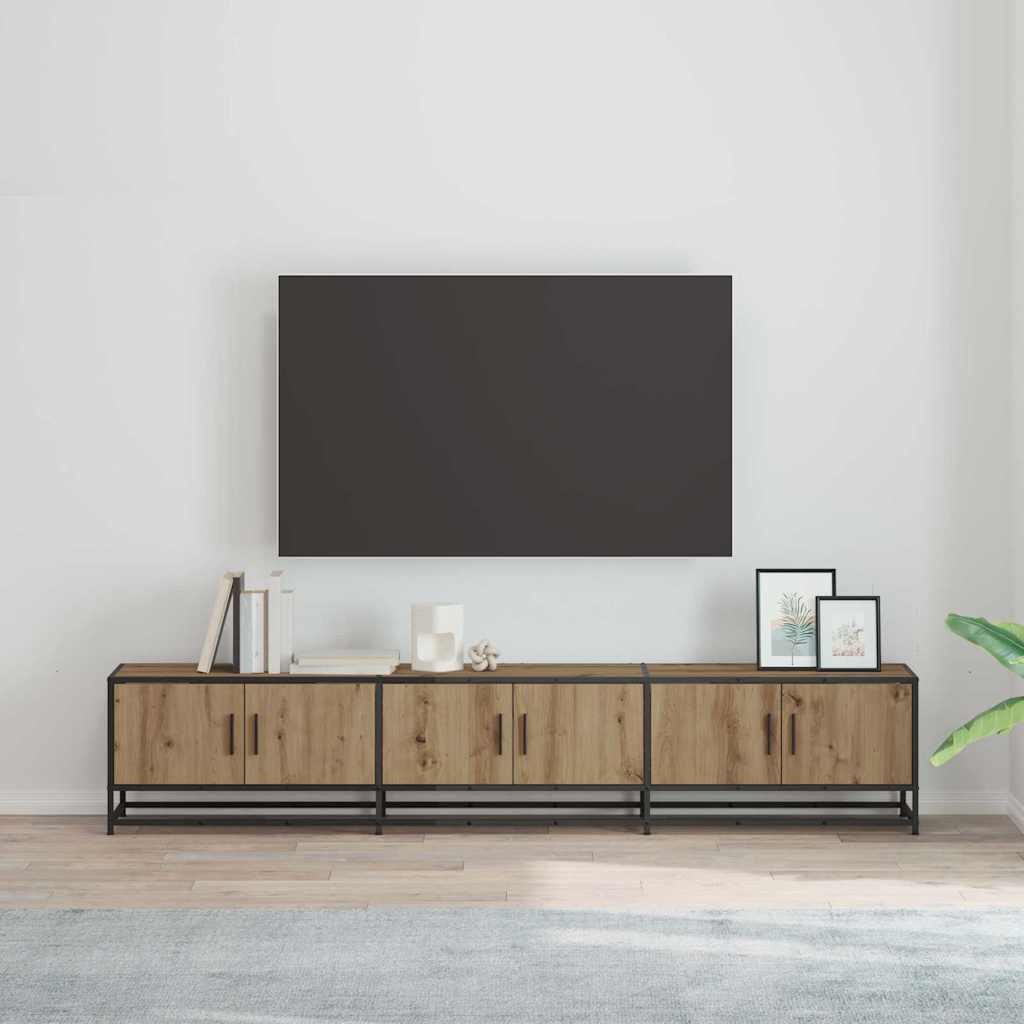 TV Enheder 210 x 35 x 41 cm Artisan Egetræ Konstrueret træ