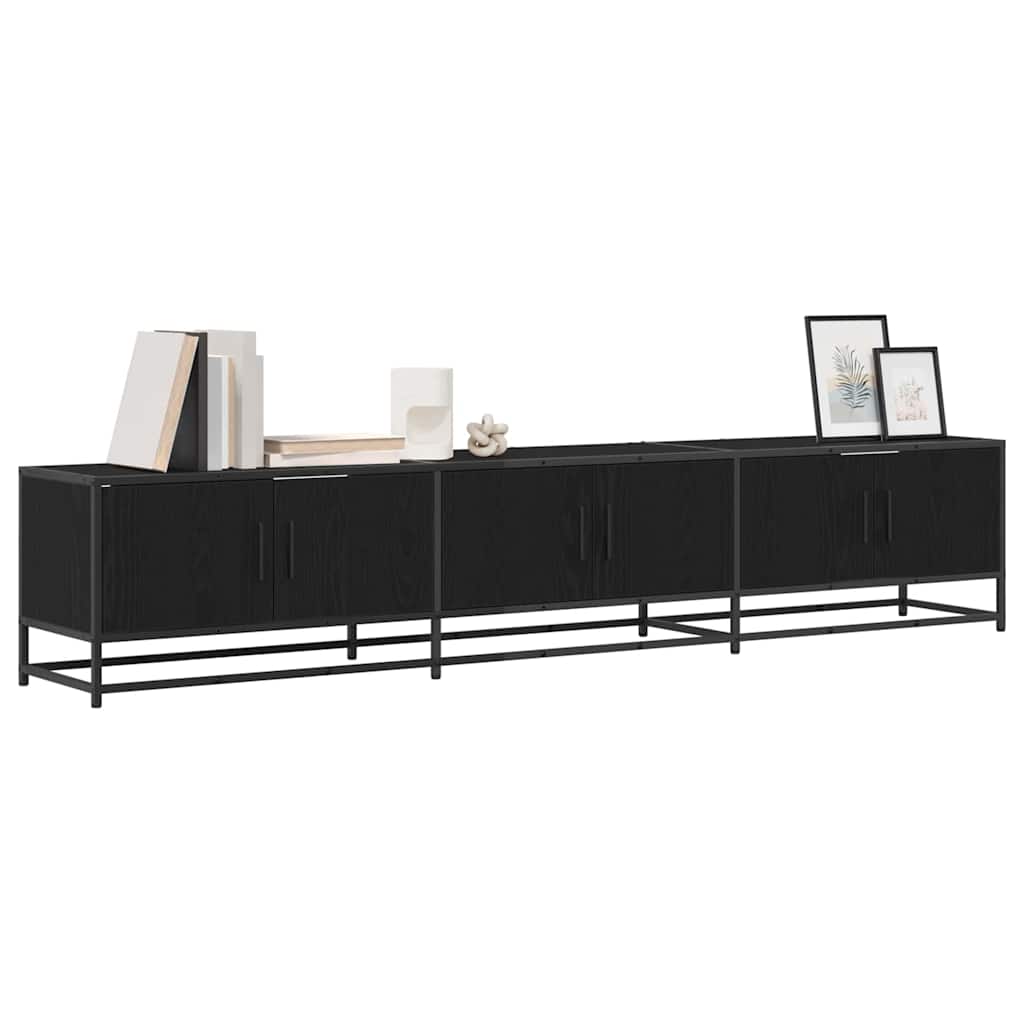 TV Enheder 210 x 35 x 41 cm Sort eg Konstrueret træ