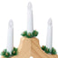 Julelys bro 3 stk. 7 LED'er Varm hvid 39.5 x 5 x 29 cm